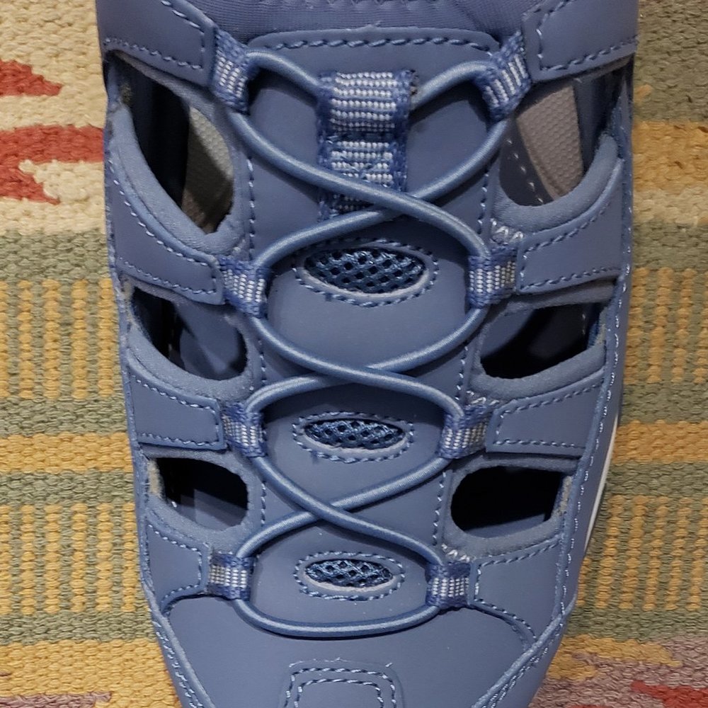 RYKA Tensile Women's Light Blue Leather Slip-On Mule 11M - Picture 6 of 9